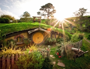 Hobbiton Sun set