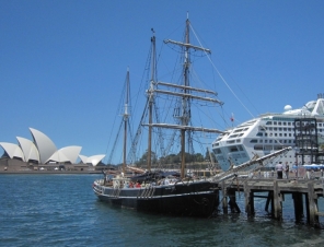 Tall Ships in Sydney Harbour