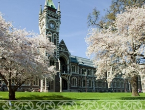 Otago university in spring