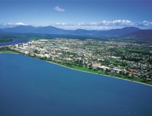 Cairns City from the air