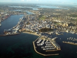 Fremantle from the air